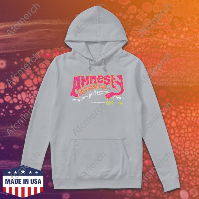 Ricky Wilson Amnesty International World Tour With Support From Kaiser Chiefs Shirt PowerHaus Camden Ricky Wilson Amnesty International World Tour With Support From Kaiser Chiefs Shirt PowerHaus Camden