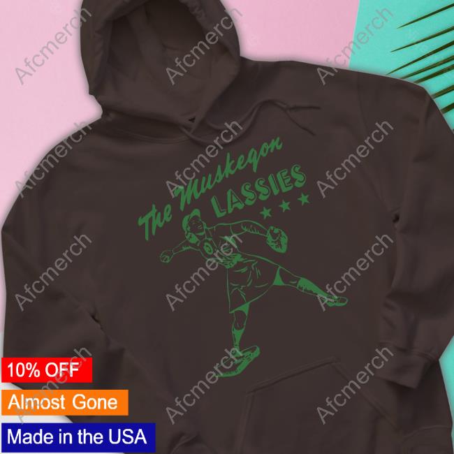 Homage Merch AAGPBL The Muskegon Lassies Tee Shirt Homage Merch AAGPBL The Muskegon Lassies Tee Shirt