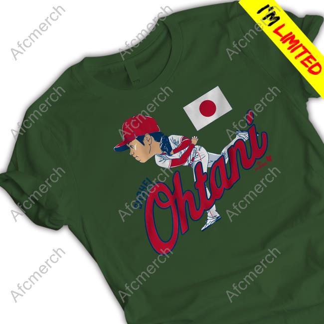 ShoheI ohtanI Japan caricature shirt, hoodie, sweater, long sleeve