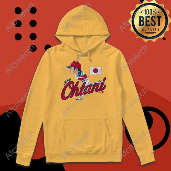 Official ShoheI OhtanI Japan Caricature Shirt, hoodie, sweater