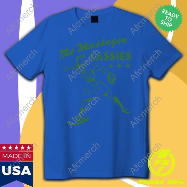 Homage Merch AAGPBL The Muskegon Lassies Tee Shirt Homage Merch AAGPBL The Muskegon Lassies Tee Shirt