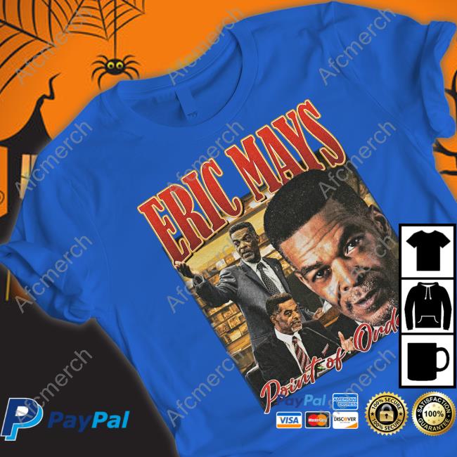 Official Eric Mays Point Of Order T Shirt