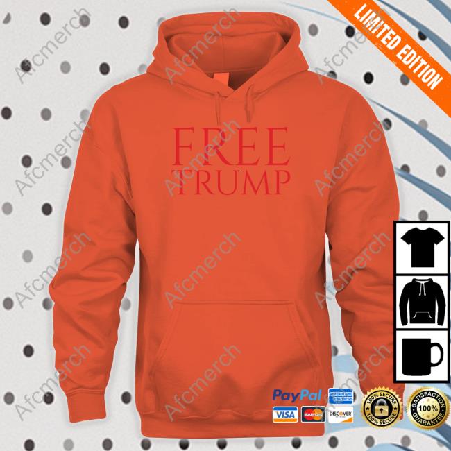 Mike Gallagher Free Trump Hooded Sweatshirt Mikegstore Mike Gallagher Free Trump Hooded Sweatshirt Mikegstore