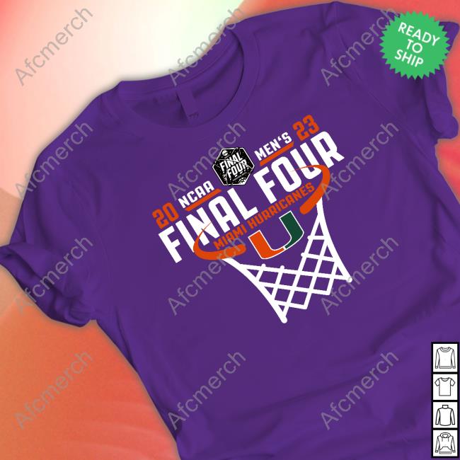 Allcanes Miami 2023 Final Four Net Shirts