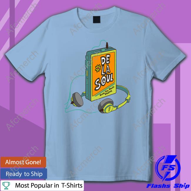 De La Soul Keep The Music Playing T Shirt De La Soul Keep The Music Playing T Shirt