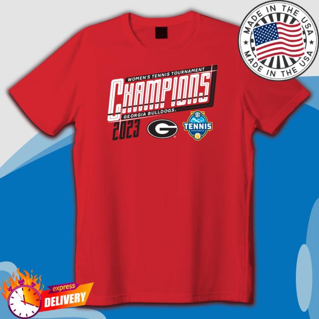 UGA Champion Tennis T-Shirt - Gray XL