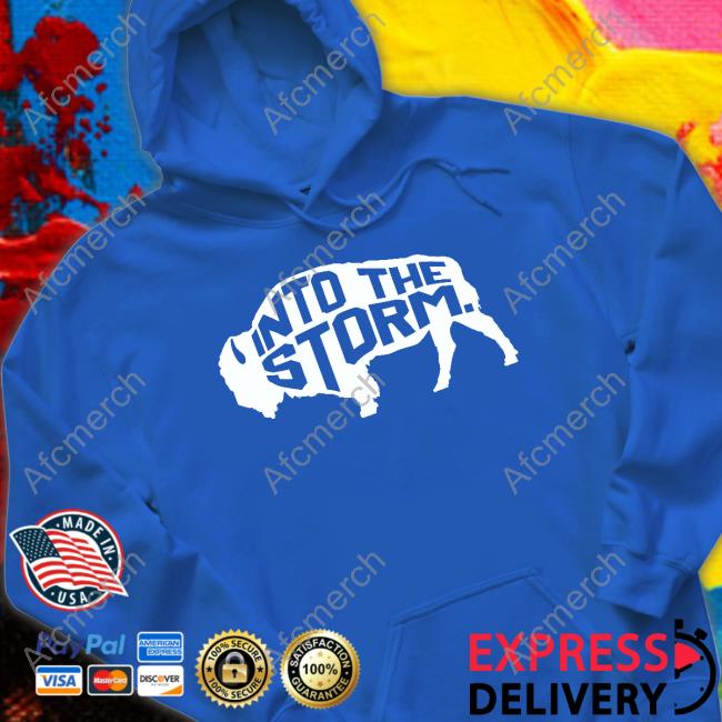 Into The Storm Shirt Blue Into The Storm Shirt Blue