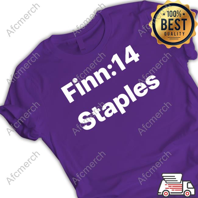 Official Finn:14 Staples Tee Official Finn:14 Staples Tee