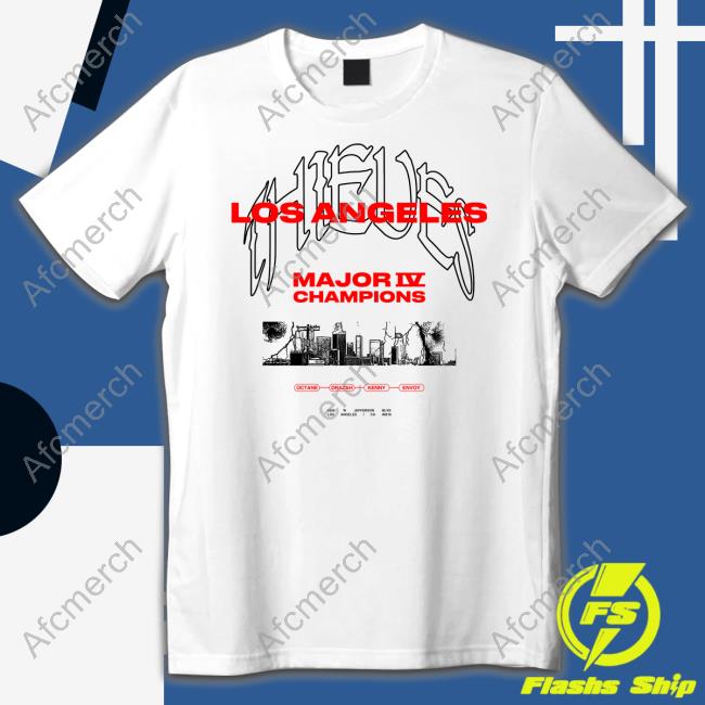Thieves Los Angeles Major Iv Champions T-Shirt 100 Thieves Thieves Los Angeles Major Iv Champions T-Shirt 100 Thieves