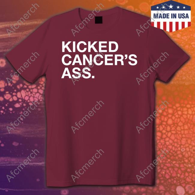 Official Liam hendriks wearing kicked cancer's ass t-shirt, hoodie,  sweater, long sleeve and tank top