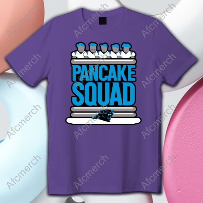 Carolina Panthers Pancake Squad Shirt