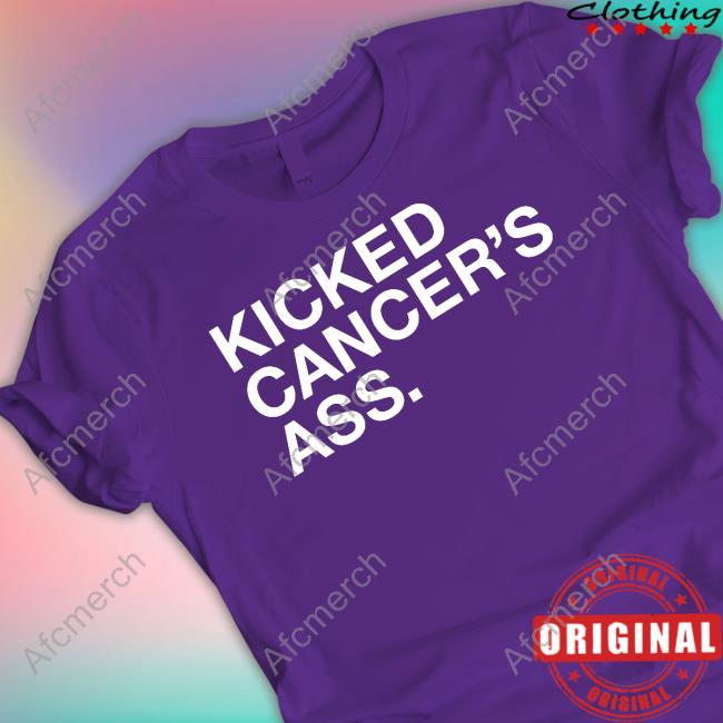 Official Liam hendriks wearing kicked cancer's ass t-shirt, hoodie,  sweater, long sleeve and tank top