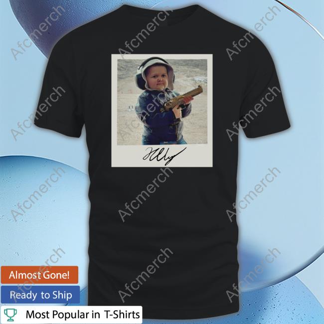 Official Hasbulla Merch Desert Eagle Polaroid Shirt Official Hasbulla Merch Desert Eagle Polaroid Shirt