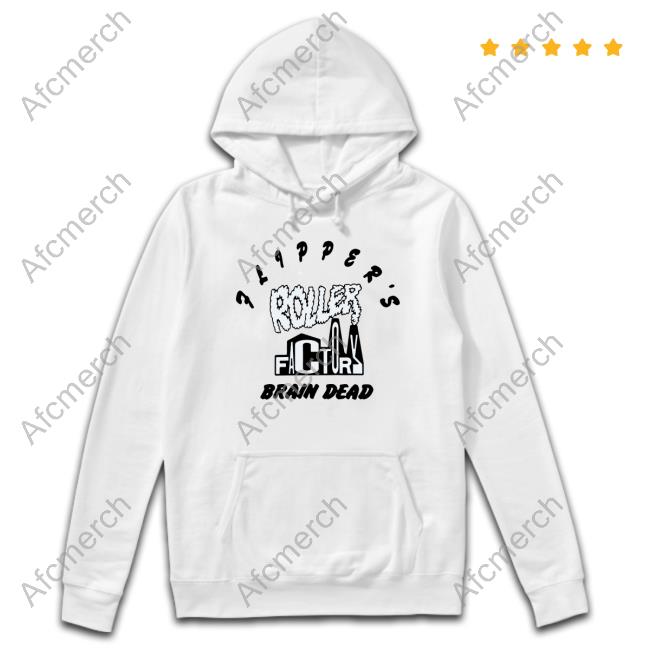 Brain Dead X Flippers Roller Factory Shirt Brain Dead X Flippers Roller Factory Shirt