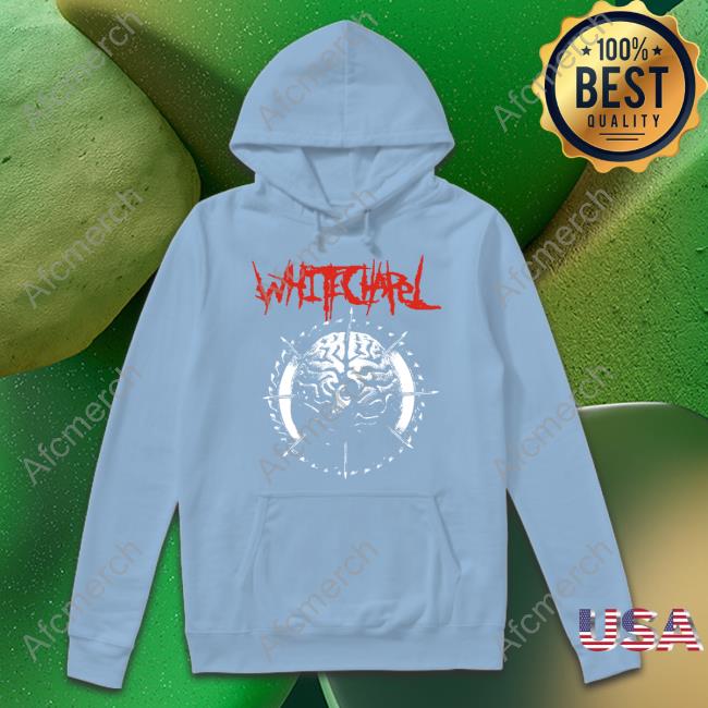 Official Whitechapel Merch Brain Eye Black Long Sleeve Tee Official Whitechapel Merch Brain Eye Black Long Sleeve Tee