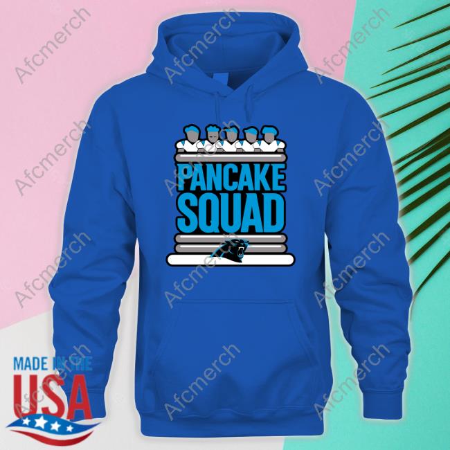 Carolina Panthers Pancake Squad T Shirt Keep Pounding - AFCMerch