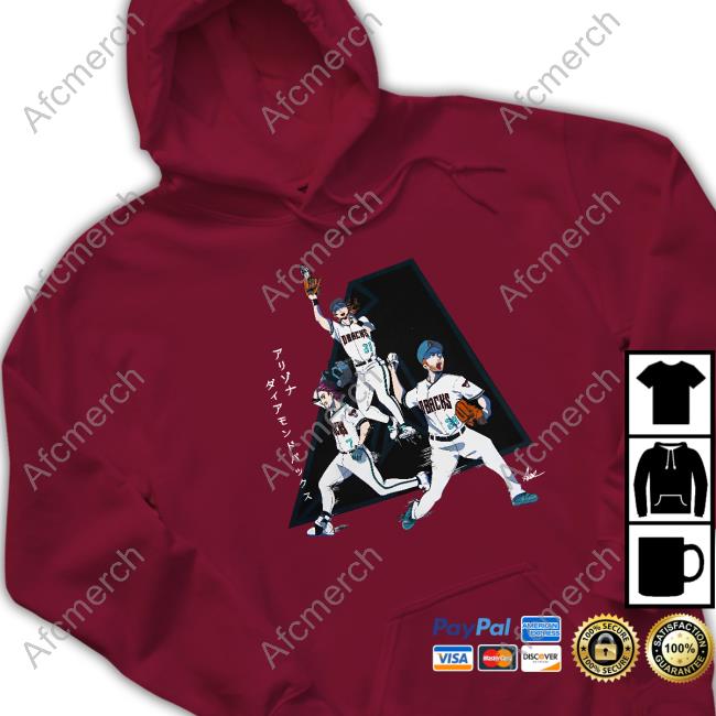 Official arizona diamondbacks the dbacks anime shirt, hoodie, sweater and  long sleeve