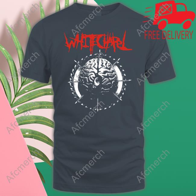 Official Whitechapel Merch Brain Eye Black Long Sleeve Tee Official Whitechapel Merch Brain Eye Black Long Sleeve Tee
