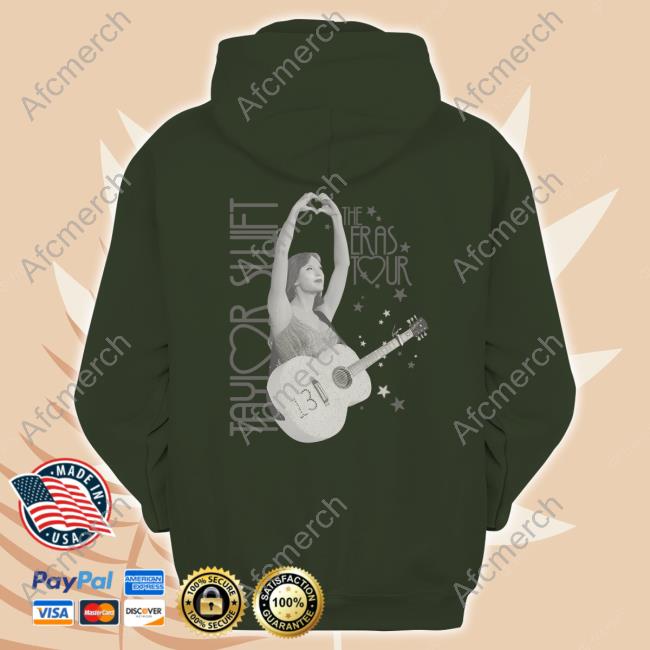 Taylor Swift The Eras Tour Hearts Hoodie