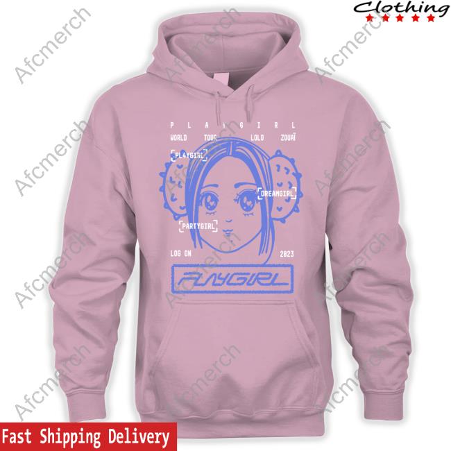 Official Playgirl World Tour Lolo Zouaï Log On 2023 Shirt Official Playgirl World Tour Lolo Zouaï Log On 2023 Shirt