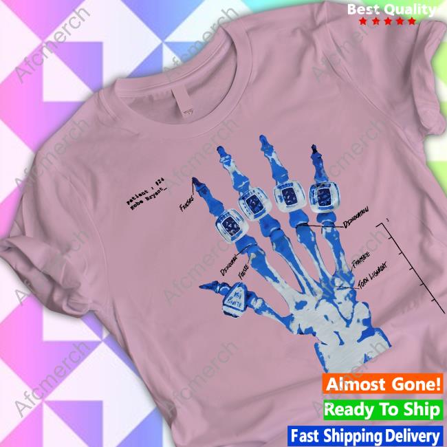 Official Do Not Disturb Shop Kobe Bryantx Ray Rings Hand Blue T Shirt Official Do Not Disturb Shop Kobe Bryantx Ray Rings Hand Blue T Shirt