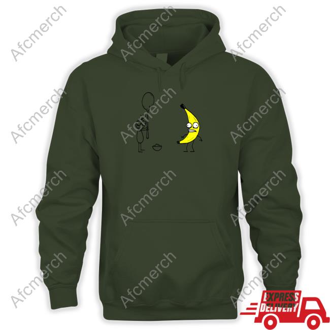Official Don Hertzfeldt Rejected Spoon Banana Top Hoodie Official Don Hertzfeldt Rejected Spoon Banana Top Hoodie