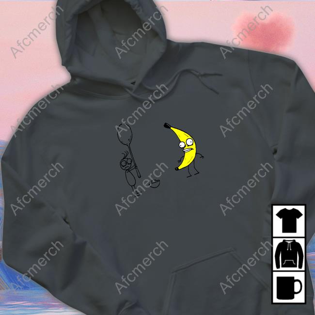 Official Don Hertzfeldt Rejected Spoon Banana Top Hoodie Official Don Hertzfeldt Rejected Spoon Banana Top Hoodie