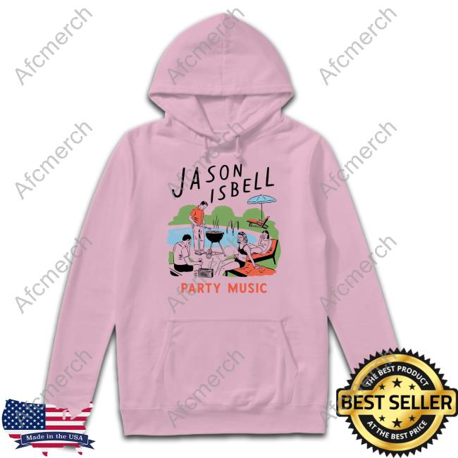 Official Port Merchandise Merch Jason Isbell Party Time Shirt Official Port Merchandise Merch Jason Isbell Party Time Shirt