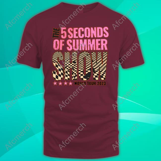 5Sos Merch The 5 Seconds Of Summer Show World Tour 2023 Crewneck Sweater 5Sos Merch The 5 Seconds Of Summer Show World Tour 2023 Crewneck Sweater