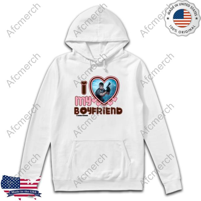 Ranboo I Love My Boyfriend Leon Kennedy Shirt Resident Evil Ranboo I Love My Boyfriend Leon Kennedy Shirt Resident Evil