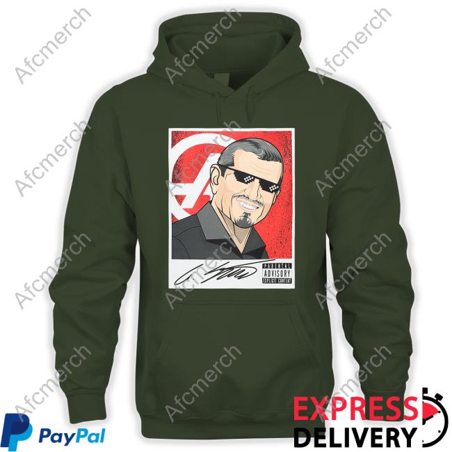 Official Haas F1 Team Merch Guenther Steiner T-Shirt Official Haas F1 Team Merch Guenther Steiner T-Shirt