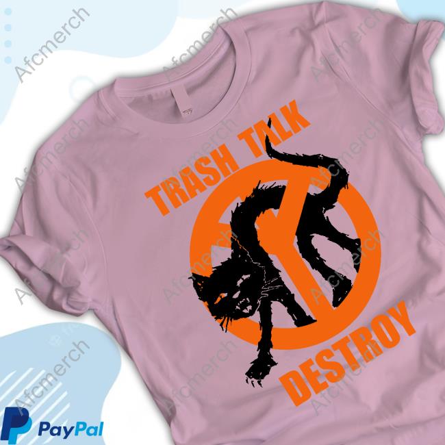 Trash Talk Destroy Cat Shirt