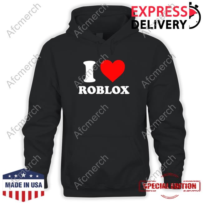 I Love Roblox Shirt 