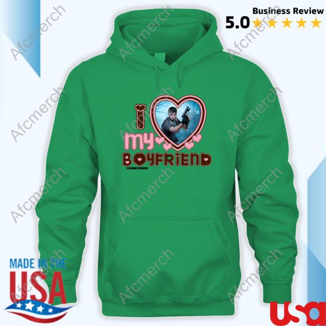 Ranboo I Love My Boyfriend Leon Kennedy Shirt Resident Evil Ranboo I Love My Boyfriend Leon Kennedy Shirt Resident Evil