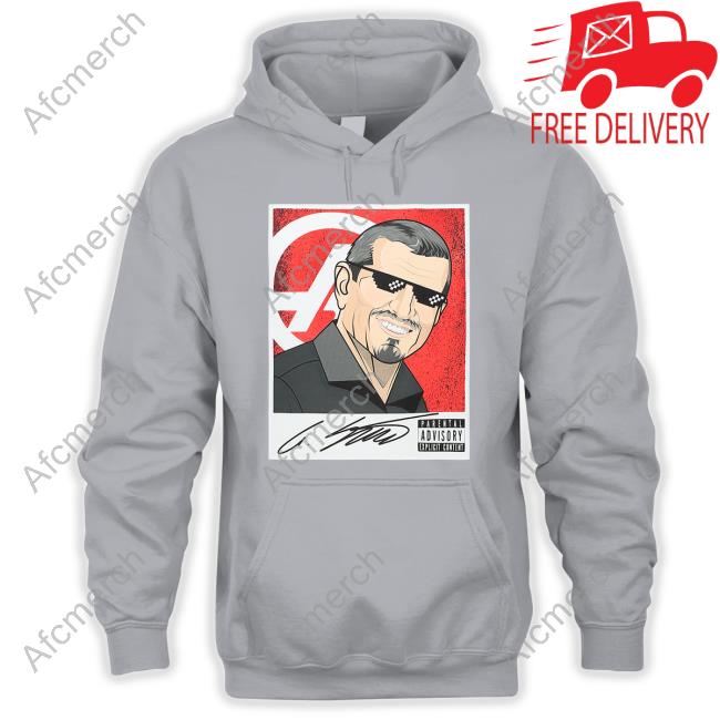 Official Haas F1 Team Merch Guenther Steiner T-Shirt Official Haas F1 Team Merch Guenther Steiner T-Shirt