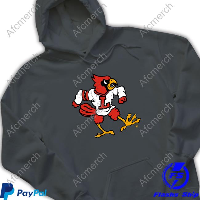  Louisville Cardinals Basketball Logo Officially Licensed  Sweatshirt : Sports & Outdoors