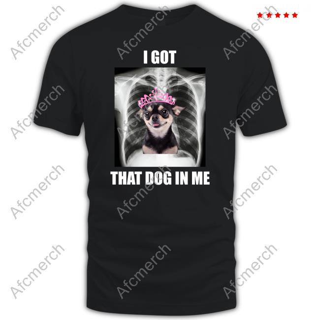 Alana Lintao I Got That Dog in Me Black Crewneck Sweatshirt Alana Lintao I Got That Dog in Me Black Crewneck Sweatshirt