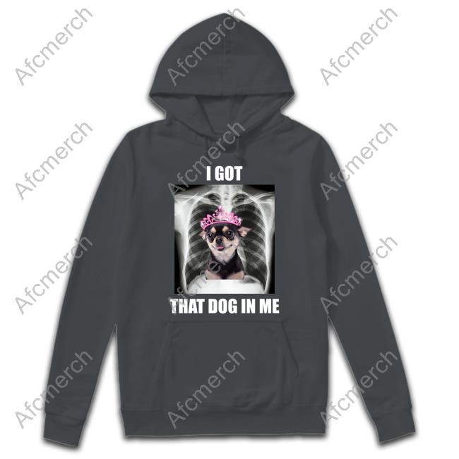 Alana Lintao I Got That Dog in Me Black Crewneck Sweatshirt Alana Lintao I Got That Dog in Me Black Crewneck Sweatshirt