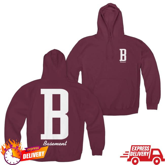 Official Cold Cuts Merch Basement "B" Hoodie Official Cold Cuts Merch Basement "B" Hoodie