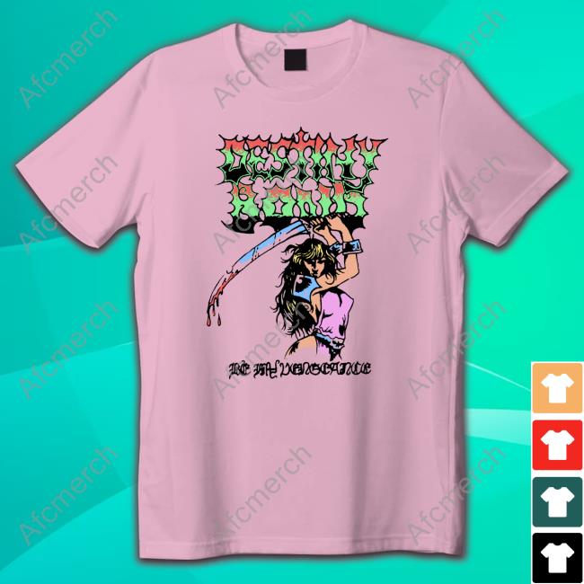 Convulse Records Merch Destiny Bond Be My Vengeance Shirt Convulse Records Merch Destiny Bond Be My Vengeance Shirt
