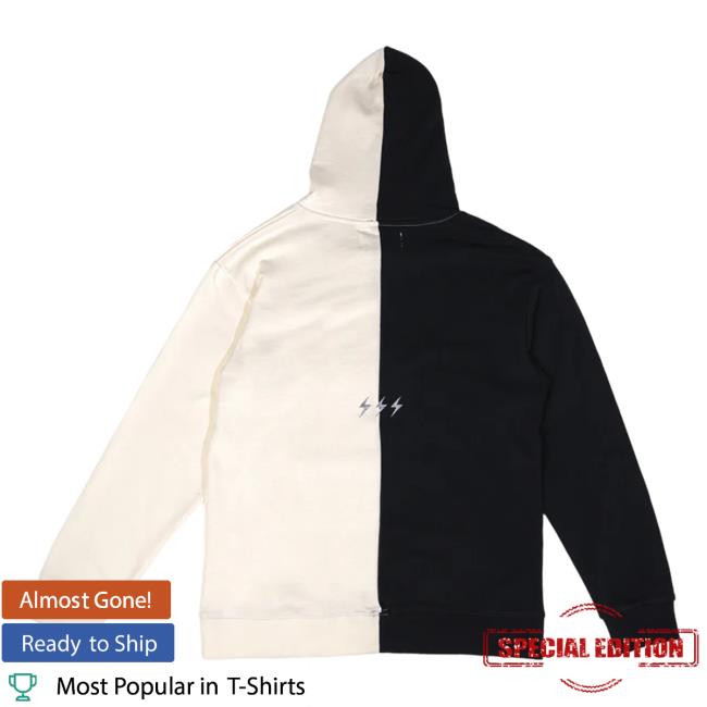 Official Seek Discomfort Merch Split Seeker Pull Over Hoodie Black Official Seek Discomfort Merch Split Seeker Pull Over Hoodie Black