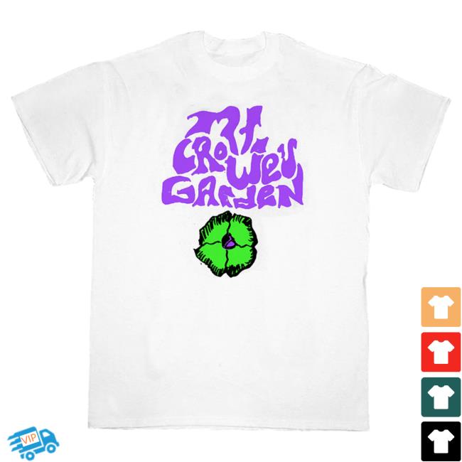 Official The Black Crowes Mr. Crowes Garden Popover Shirt Official The Black Crowes Mr. Crowes Garden Popover Shirt