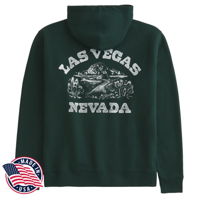 Official Hollister Co Merch Store Hollister Relaxed Las Vegas Nevada Graphic  Hoody Hollisterco Apparel Clothing Shop - AFCMerch