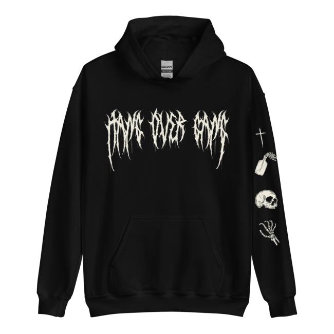 Hang Over Gang Shop Patchwork Metal Crew neck Sweatshirt Hang Over Gang Shop Patchwork Metal Crew neck Sweatshirt