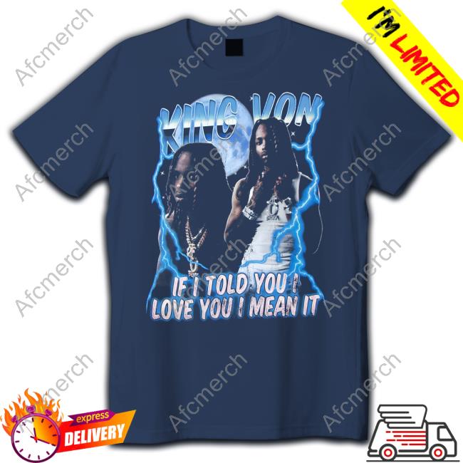 Official King Von Merch Beaming Tee Official King Von Merch Beaming Tee