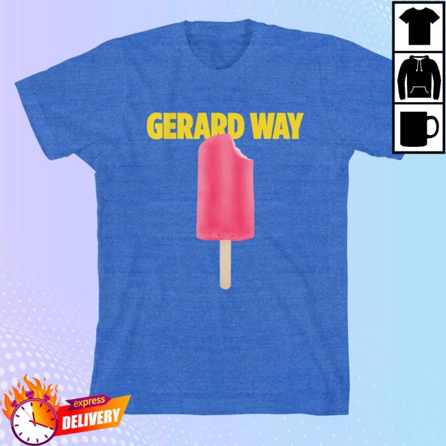 Official Gerard Way Merch Popsicle Hoodie Official Gerard Way Merch Popsicle Hoodie
