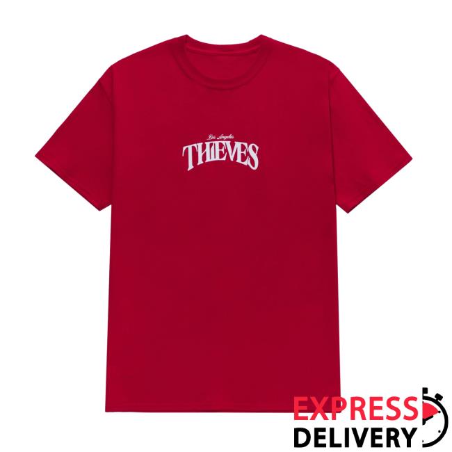 100 Thieves Merch Arch Shirt - Red