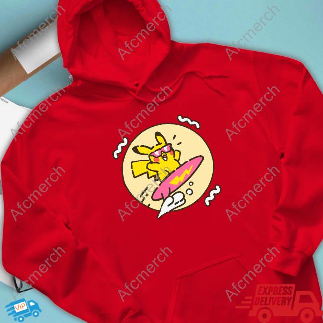 Official Pikachu Lazy Summer Tee Shirt Official Pikachu Lazy Summer Tee Shirt