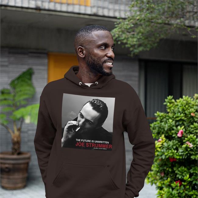 Matt Pinfield Joe Strummer The Future Is Unwritten Joe Strummer Hooded Sweatshirt