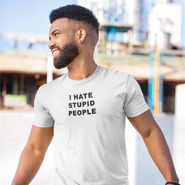 I Hate Stupid People Long Sleeve T Shirt